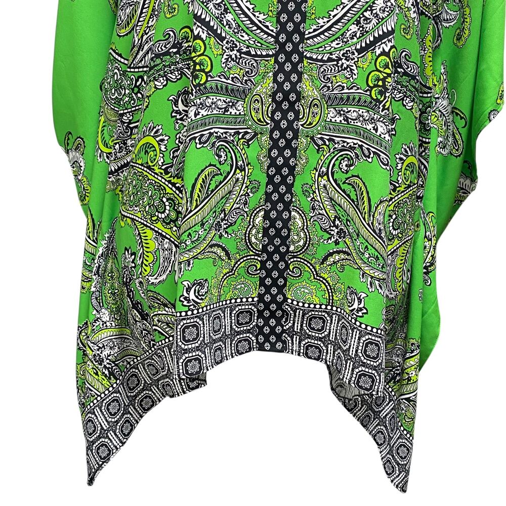 Susan Graver Tunic Medium Liquid Knit Kaftan - Picture 5 of 12